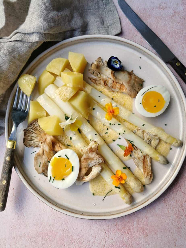 Vegetarisch Aspergediner voor 2 personen